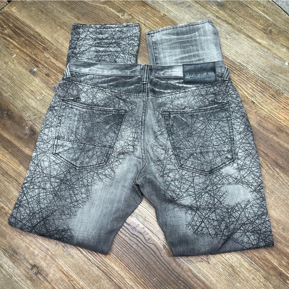 PRPS " Demon" Slim Fit Straight Gray Jeans Size 34 - Picture 1 of 11